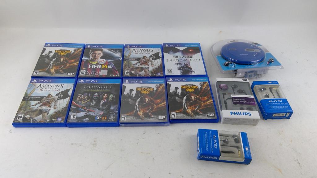 Playstation 4 Games And More 5+ Pieces