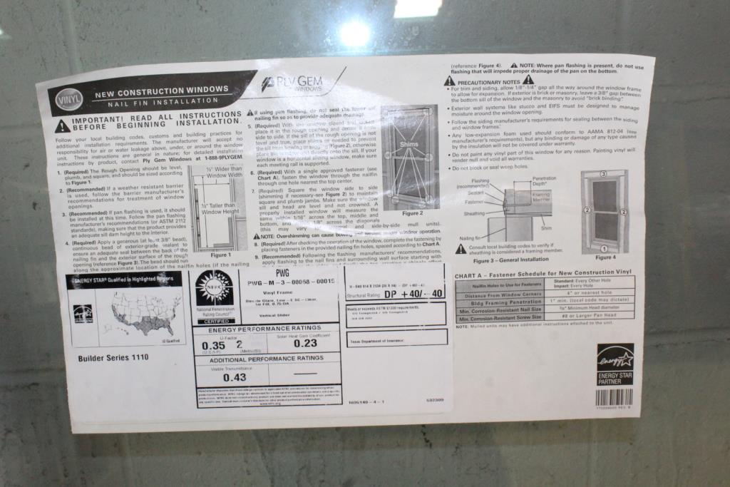 Ply Gem Vertical Slider Double Hung Window Property Room