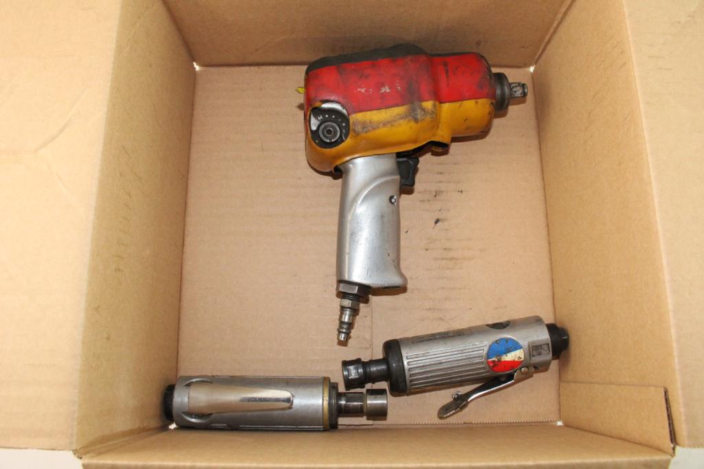 Pneumatic Impact Wrench & Die Grinders, 3 Pieces Property Room