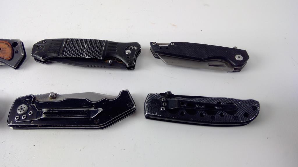 Pocket Knife Lot Property Room