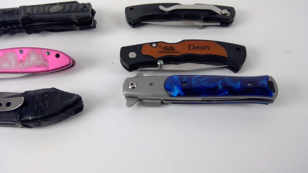 Pocket Knife Lot Property Room