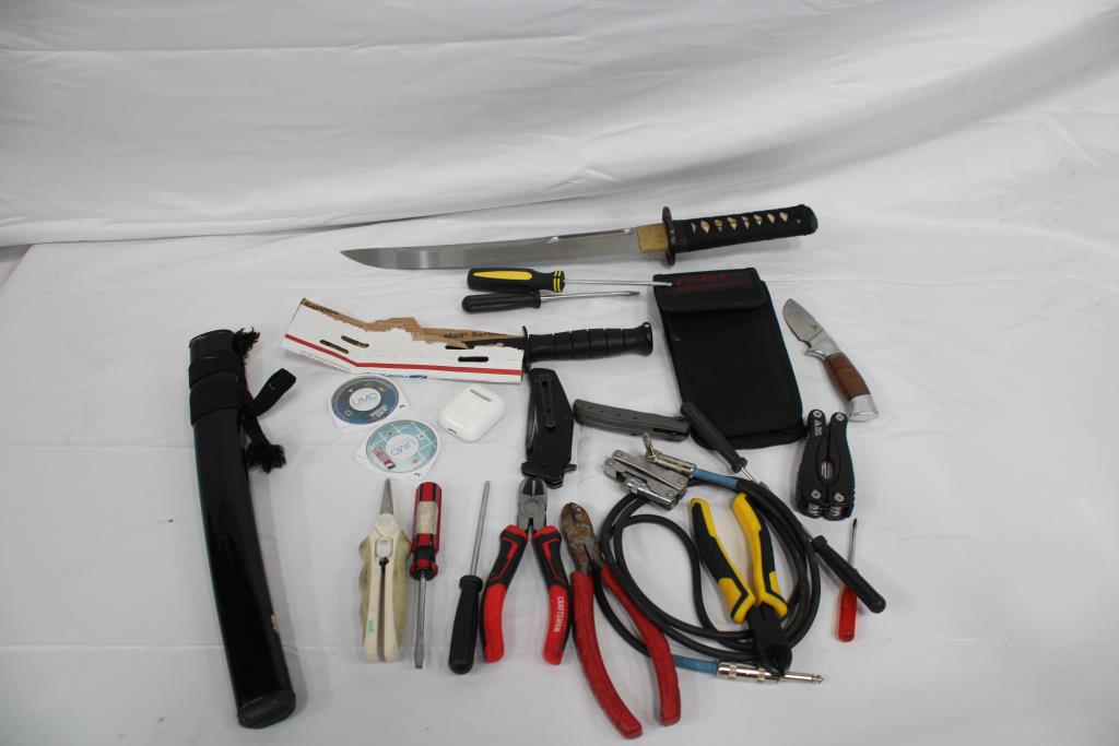 Pocket Knives, Tools, PSP Games And More