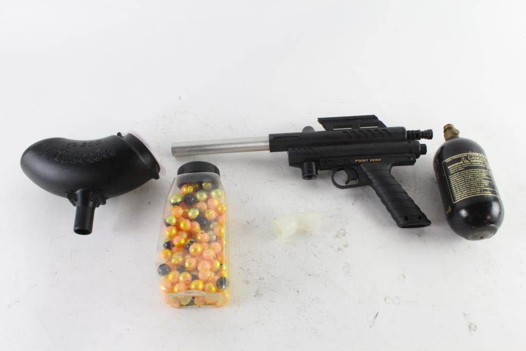 Point Zero Paintball Gun Property Room