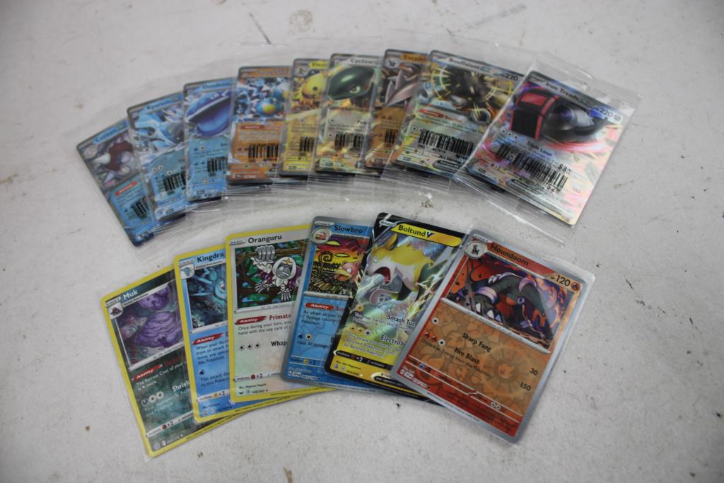Pokemon Cards, Cyclizar, Bouffalant, Iron Treads & More 15 Pieces