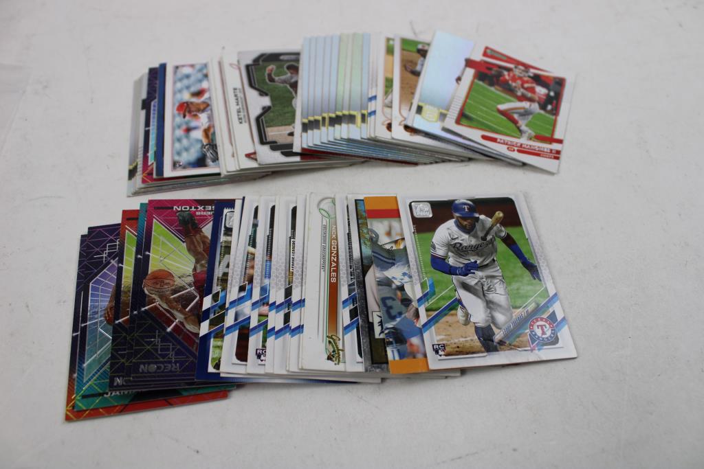 Pokemon Cards, Panini, Topps, And More Baseball/Football/Basketball Cards, 100+ Pieces