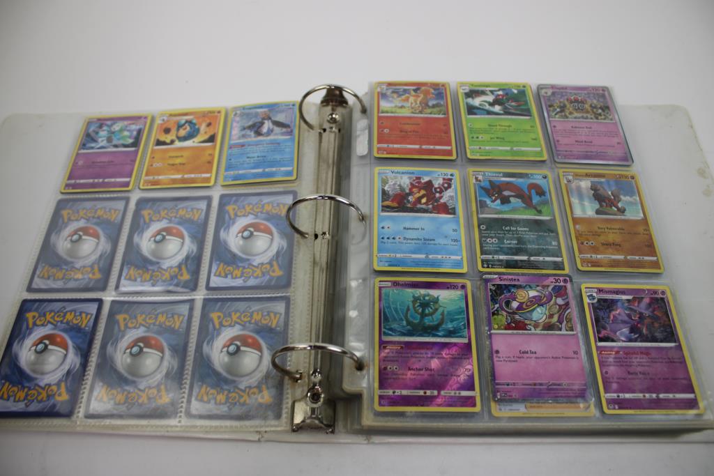 Pokemon Trading Card Games 100+ Pieces With Folder