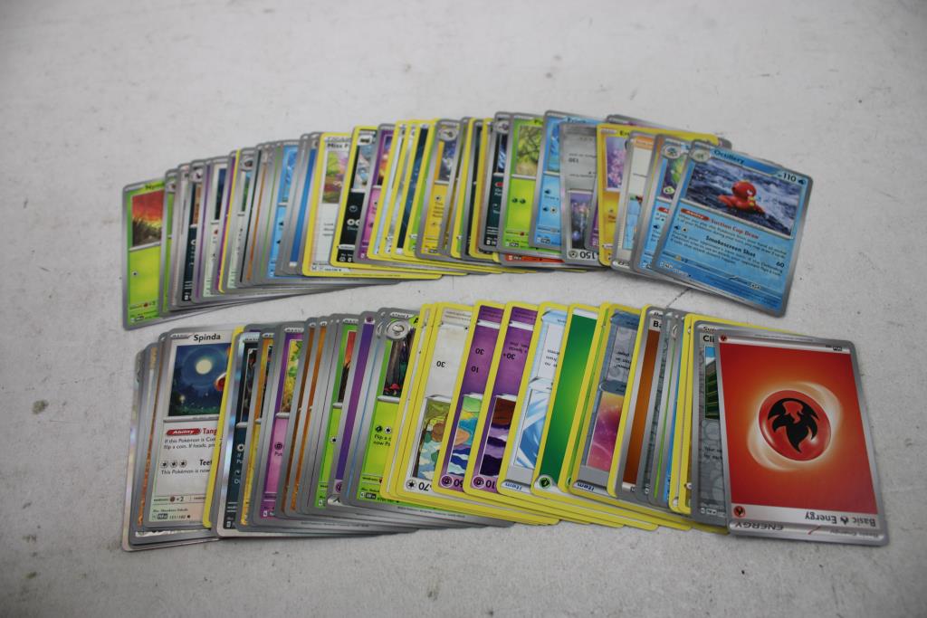 Pokemon Trading Card Lot, 50 Cards