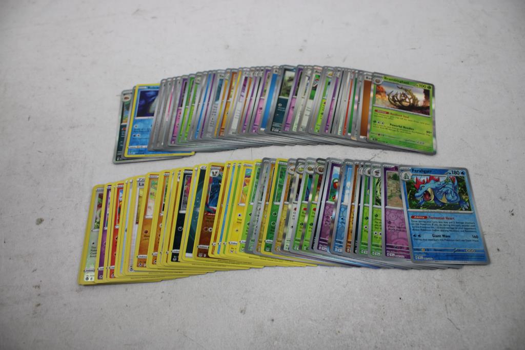 Pokemon Trading Card Lot, 50 Cards