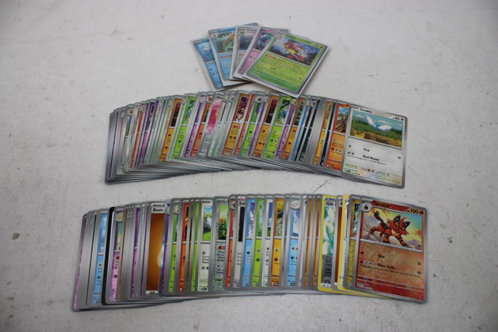 Pokemon Trading Card Lot, 50 Cards