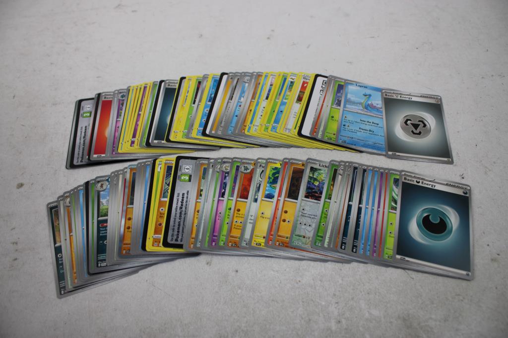 Pokemon Trading Card Lot, 50 Cards