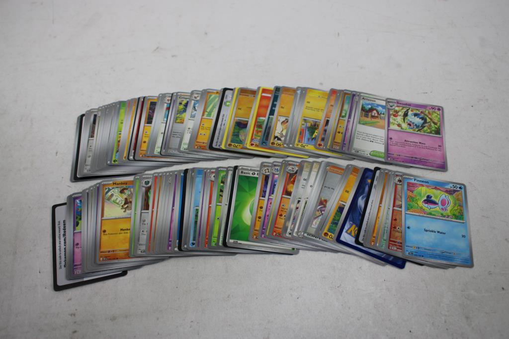 Pokemon Trading Card Lot, 50 Cards