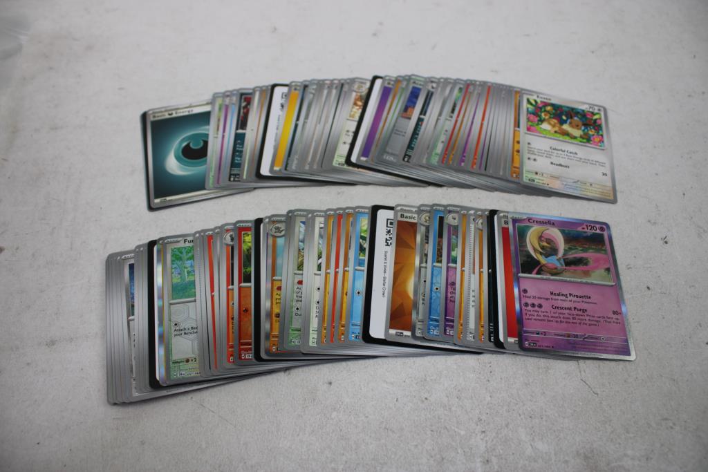 Pokemon Trading Card Lot, 50 Cards