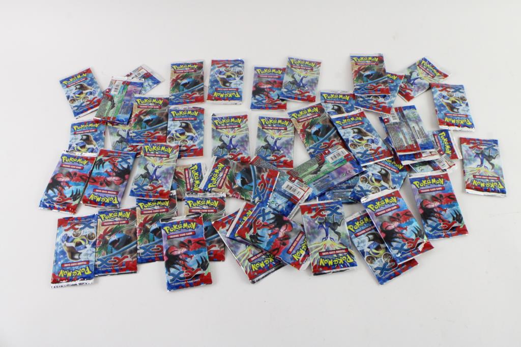 Pokemon Trading Card Packs. 45 Packs Of 10 Cards Property Room