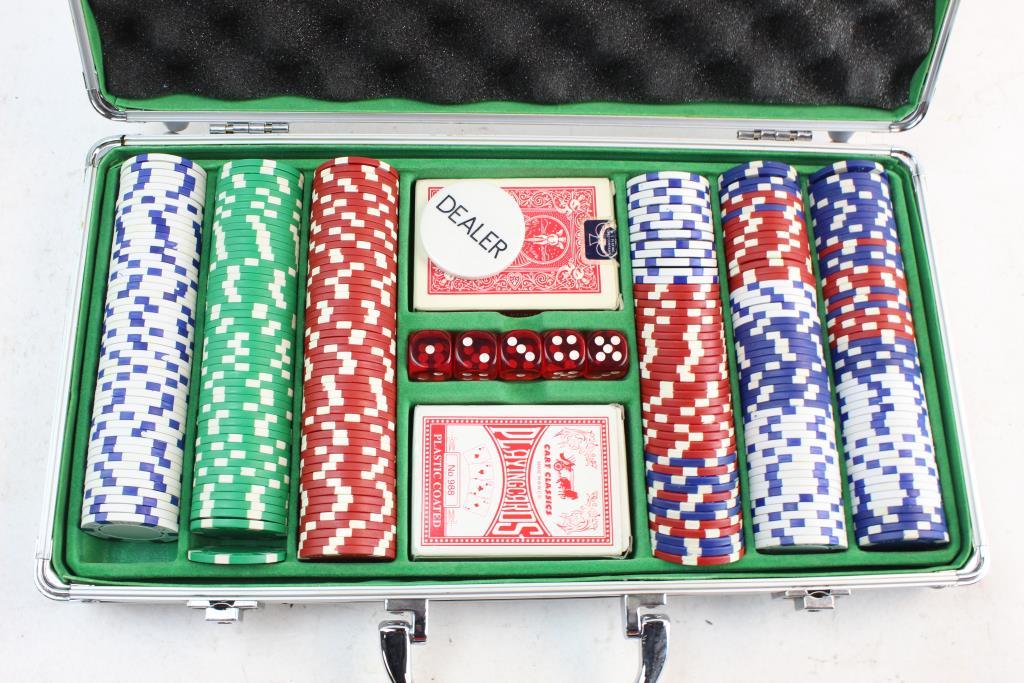 dice in poker set