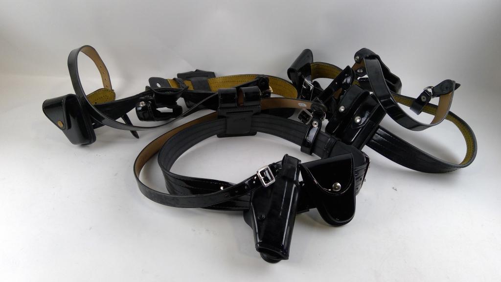 Police Duty Belts 3 Pieces