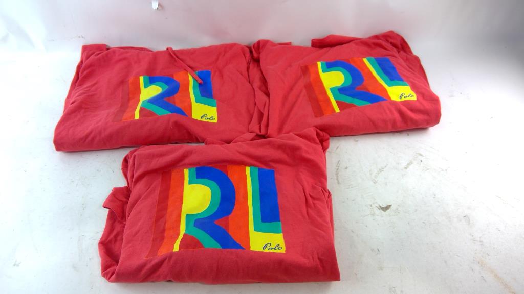 Polo Raplh Lauren Long Sleeve Shirt Size XXL 3 Pieces