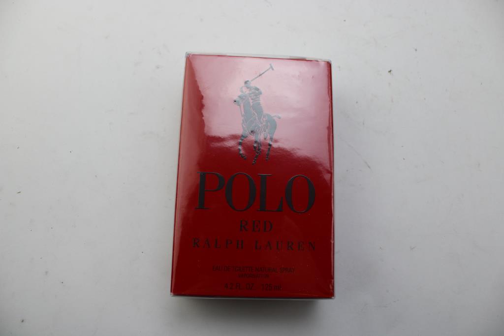 Polo Red Eau De Toilette Natural Spray 4.2 Fl Oz Property Room