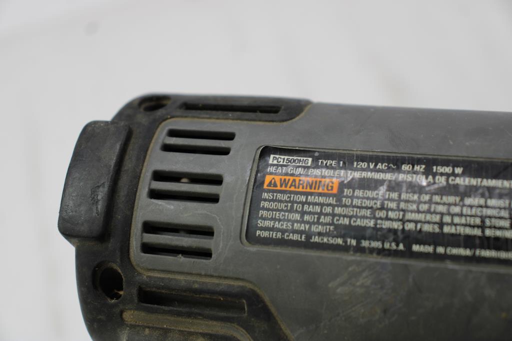 Porter Cable 120v Heating Gun Property Room