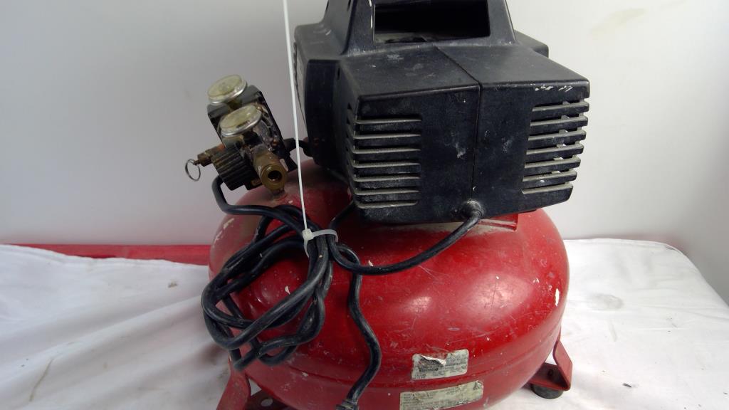 Porter Cable 135PS1 Pancake Air Compressor Property Room