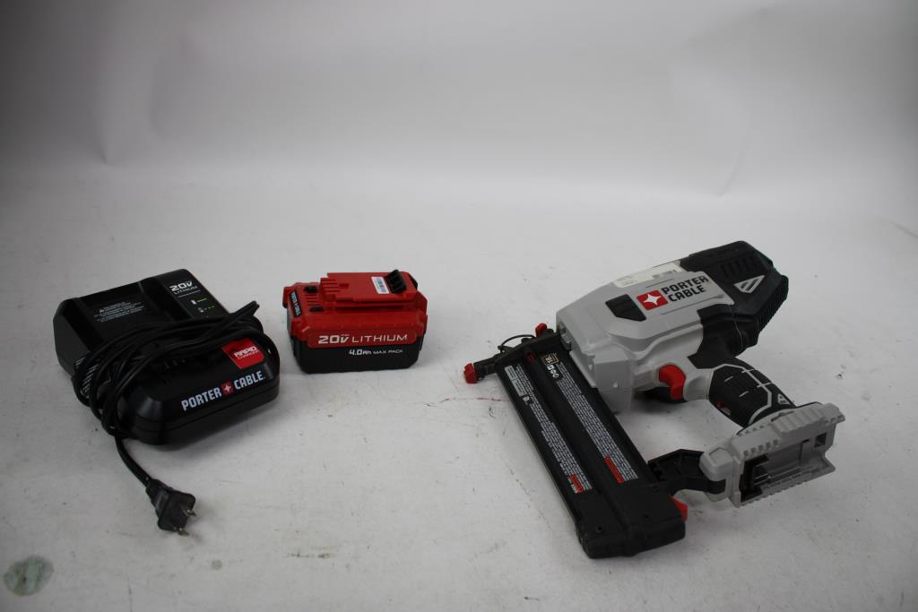 Porter Cable 20V 18-Gauge Cordless Brad Nailer