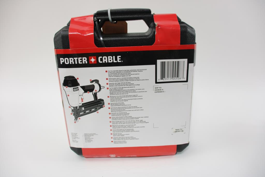 Porter Cable 21/2" 16 GA. Finish Nailer Kit Property Room