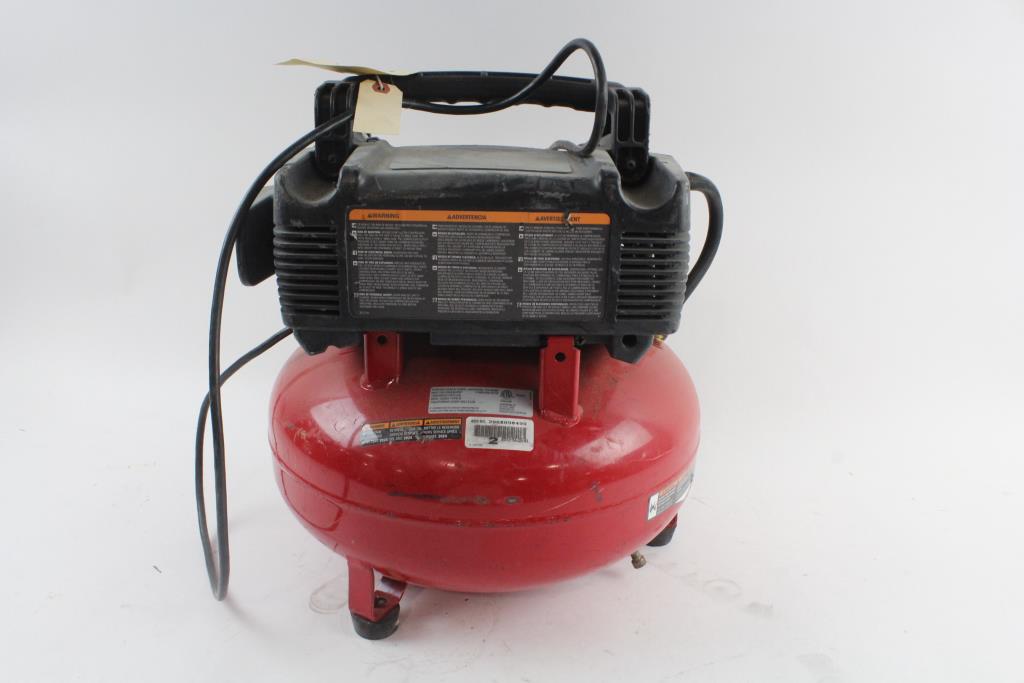 Porter Cable 6 Gallon Air Compressor Property Room