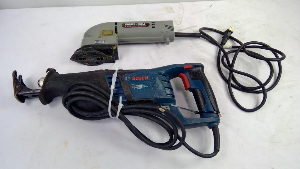 Porter Cable, Bosch, Reciprocating, Sander