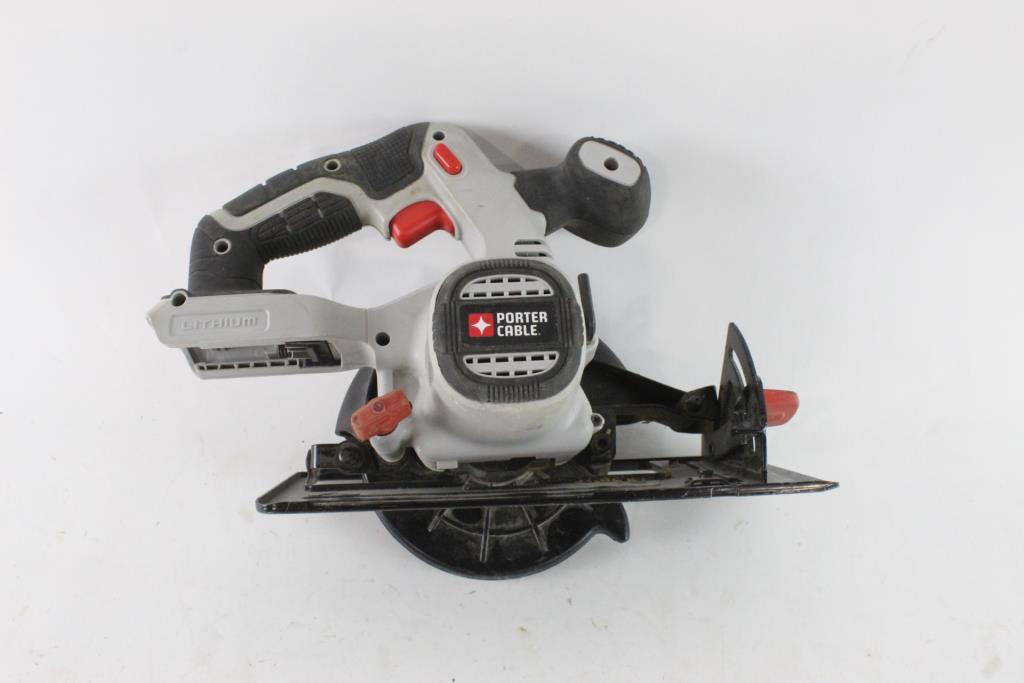 Porter Cable Cordless Circular Saw Property Room