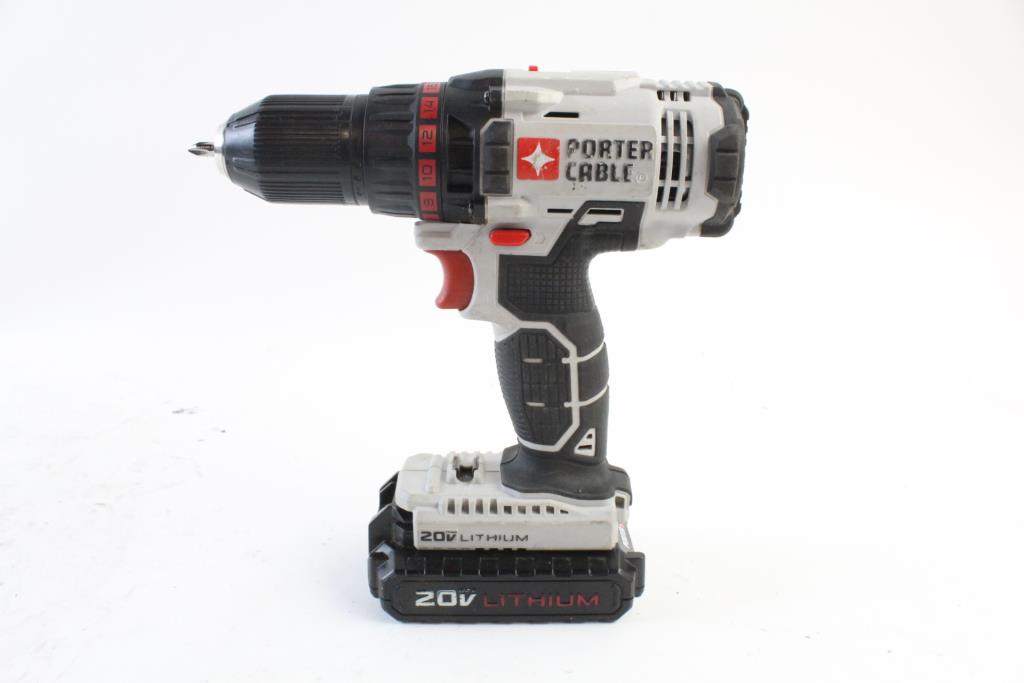 Porter Cable Cordless Drill Property Room
