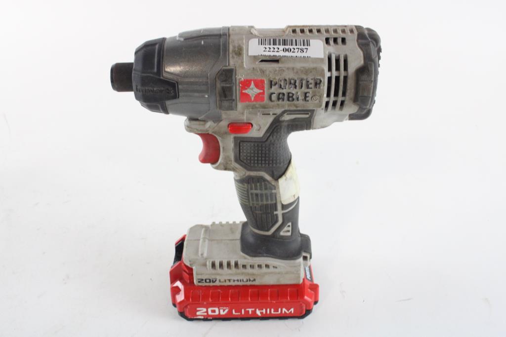 Porter Cable Impact Drill Property Room