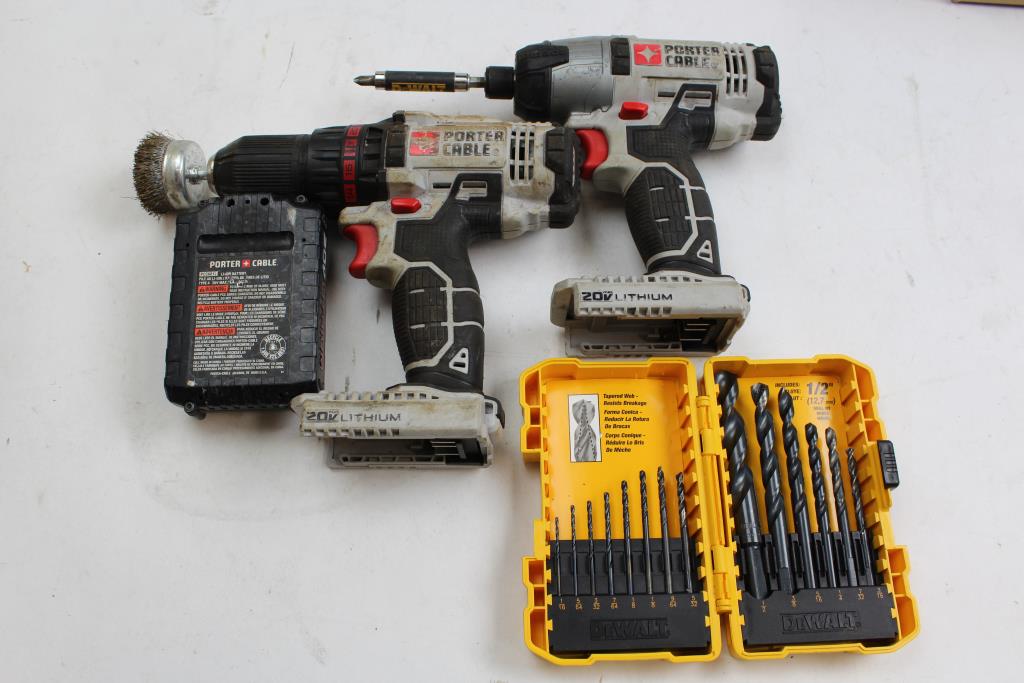 Porter Cable Pcc601 Pcc641 Power Tools More 5 Pieces Property Room