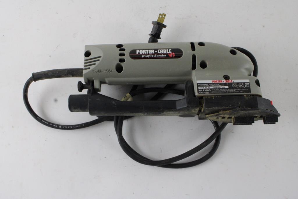 Porter Cable Profile Sander VS Property Room