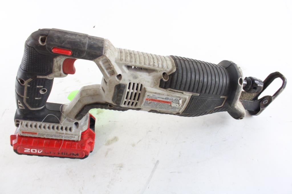 Porter Cable Reciprocating Saw Property Room