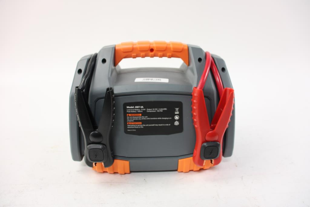 Potek Jump Starter With Air Compressor Property Room