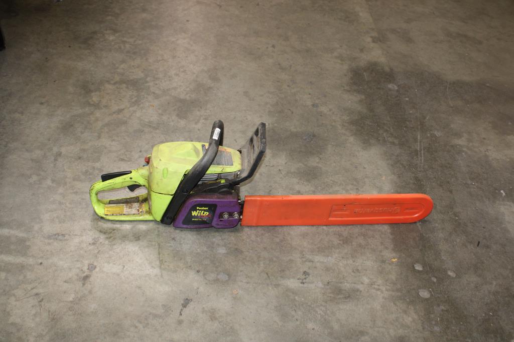 Poulan 18" GasPowered Chainsaw P4018WT Property Room
