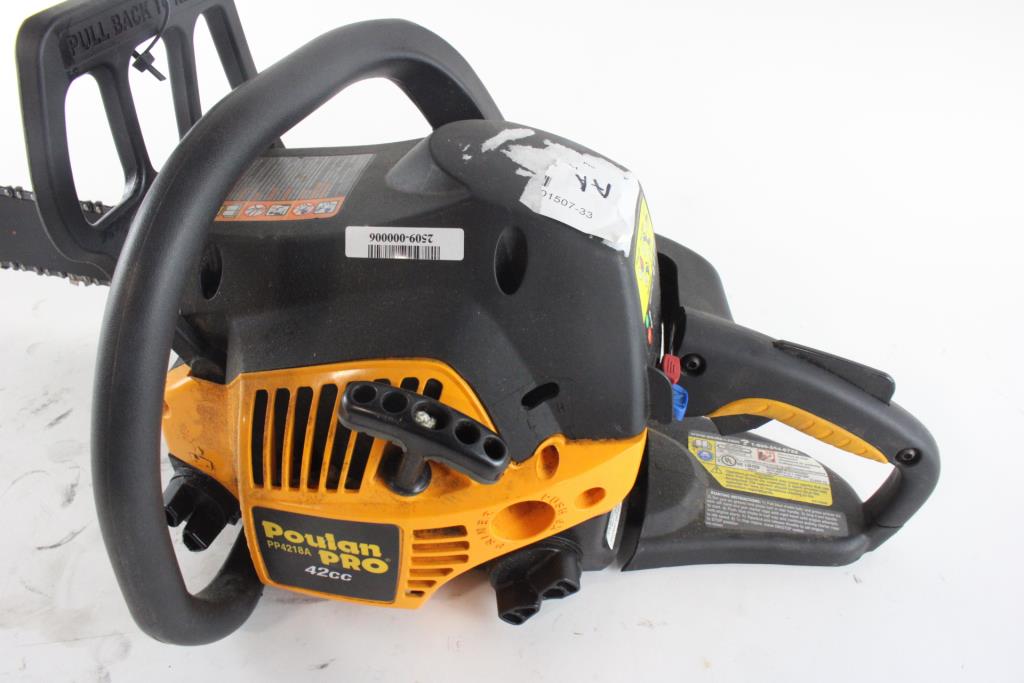 Poulan Gas Chainsaw Property Room