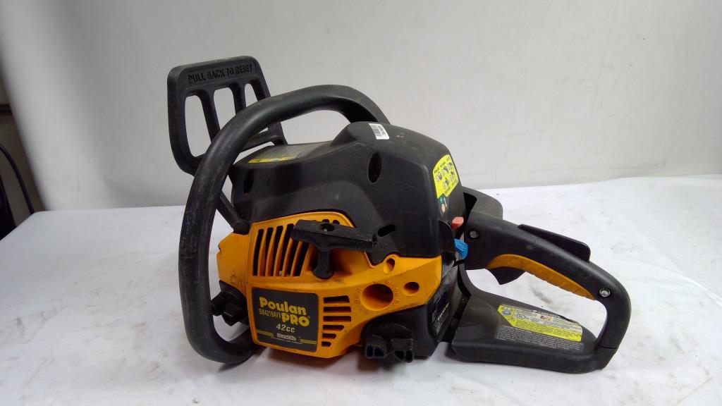 Poulan Pro Chainsaw POWER HEAD ONLY - MISSING CHAIN & BAR