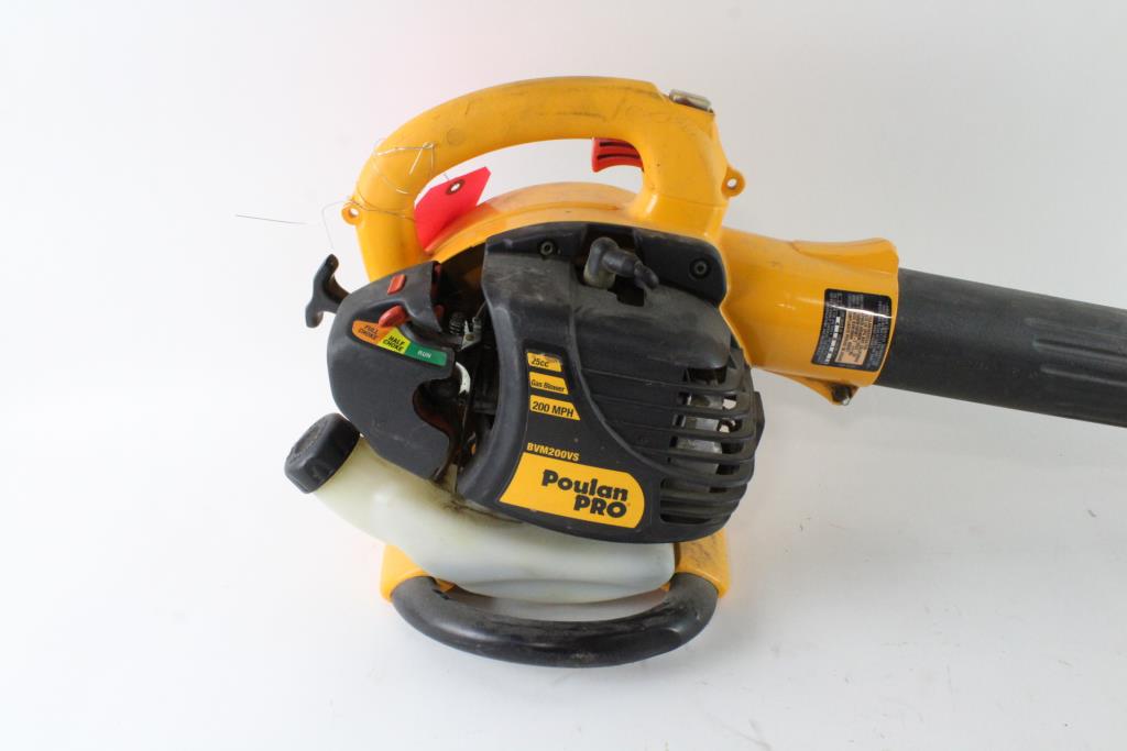 Poulan Pro Gas Blower Property Room