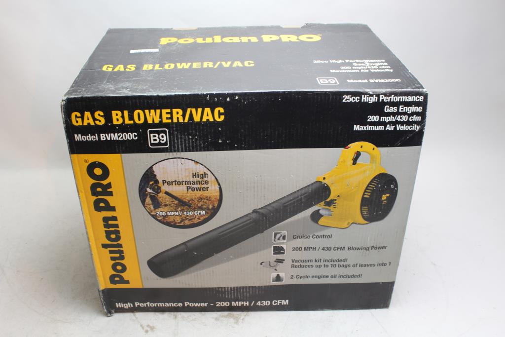 Poulan PRO Gas Blower/ Vac Property Room