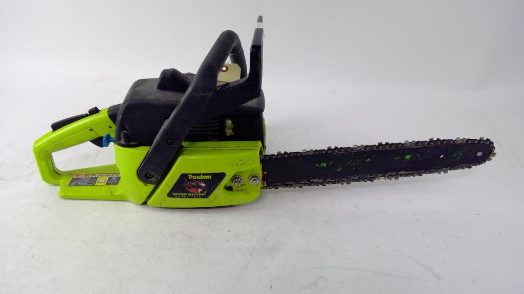 Poulan Wood Shark Chainsaw, 1950 Property Room