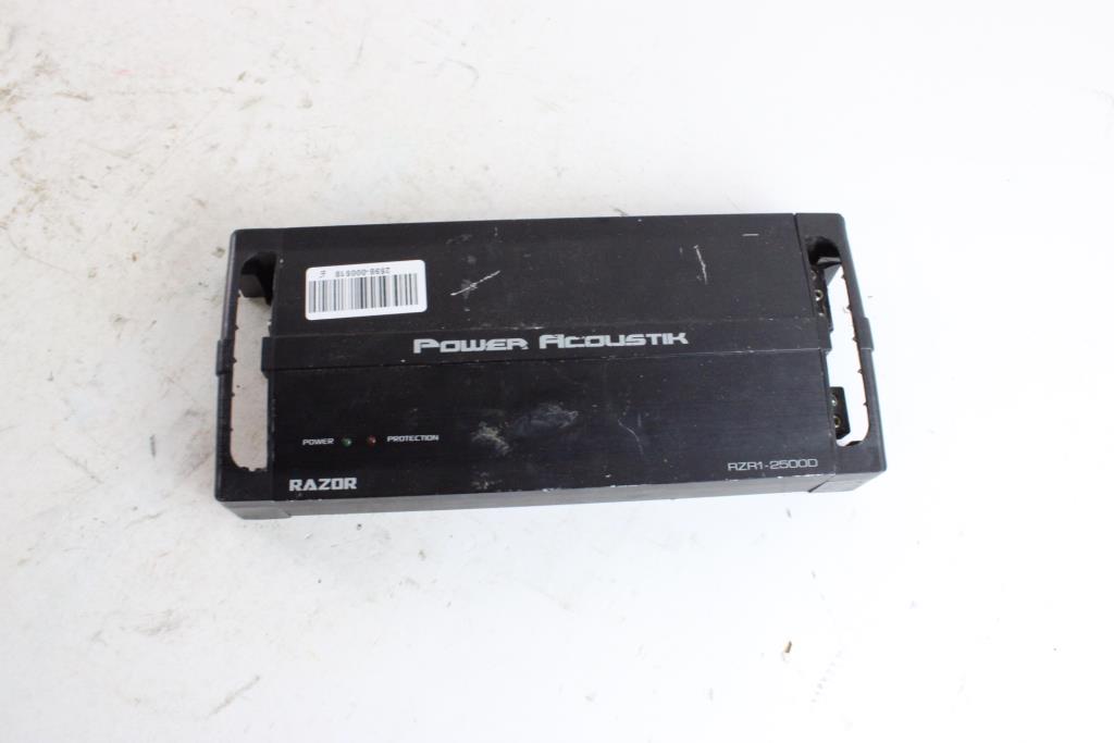 Power Acoustik Amplifier Property Room