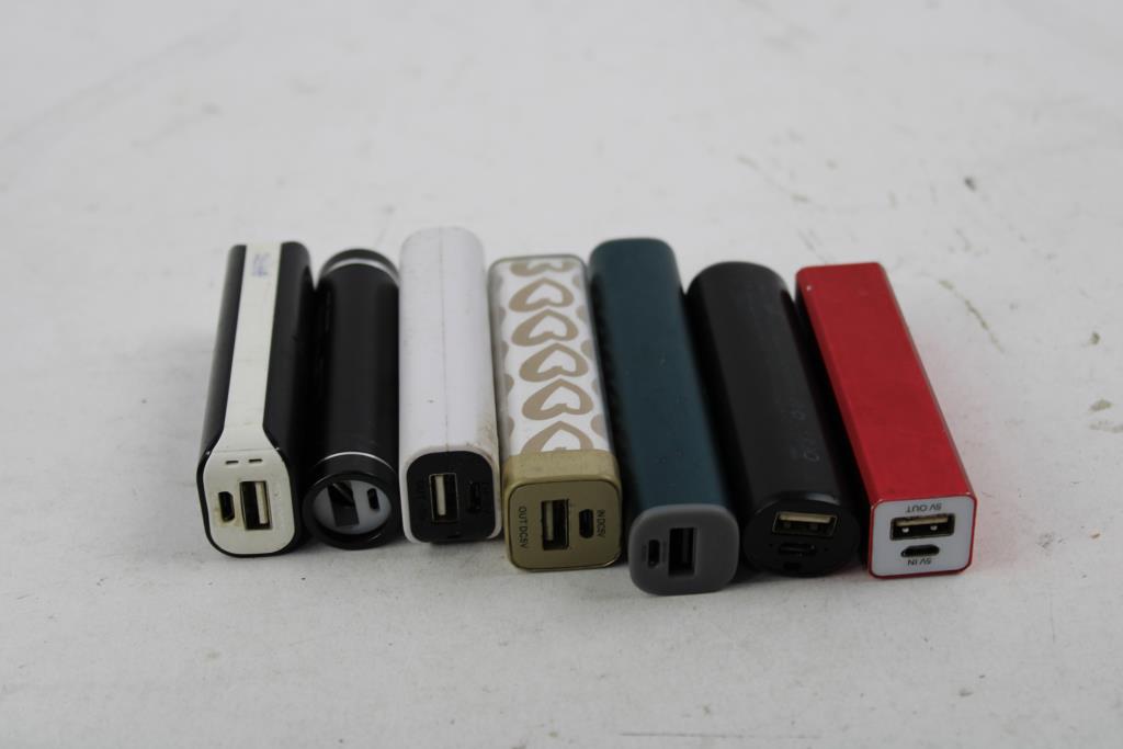 Power Bank Bulk Lot, 23 Pieces