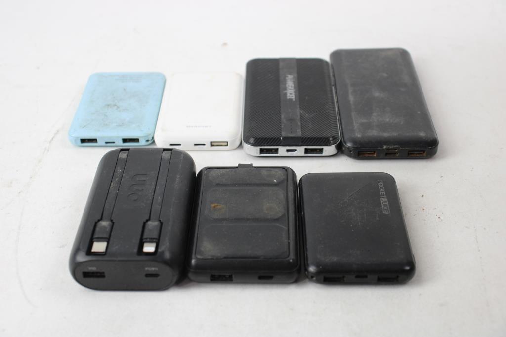 Power Bank Lot, 27 Pieces