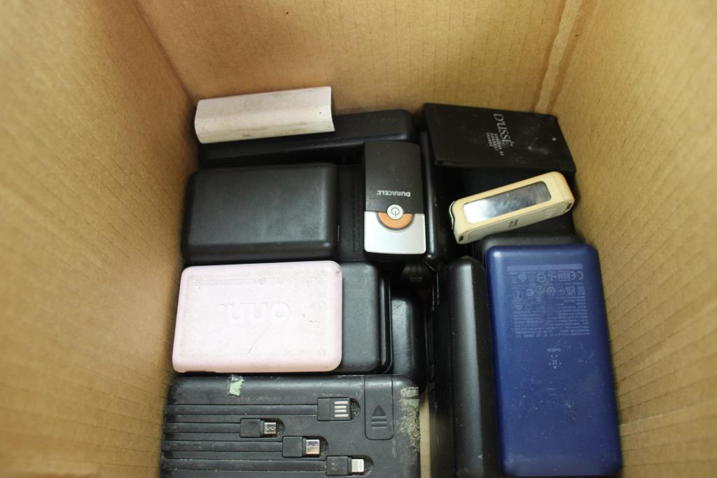 Power Bank Lot, 36 Pieces