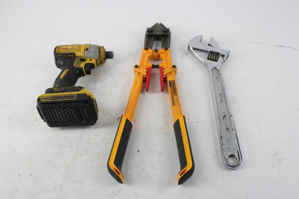 Power Drill, Jumper Cables, And More Property Room