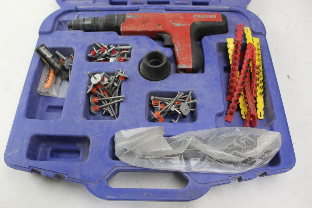 Power Fastners Pa3500 Powder Actuated Tool Property Room