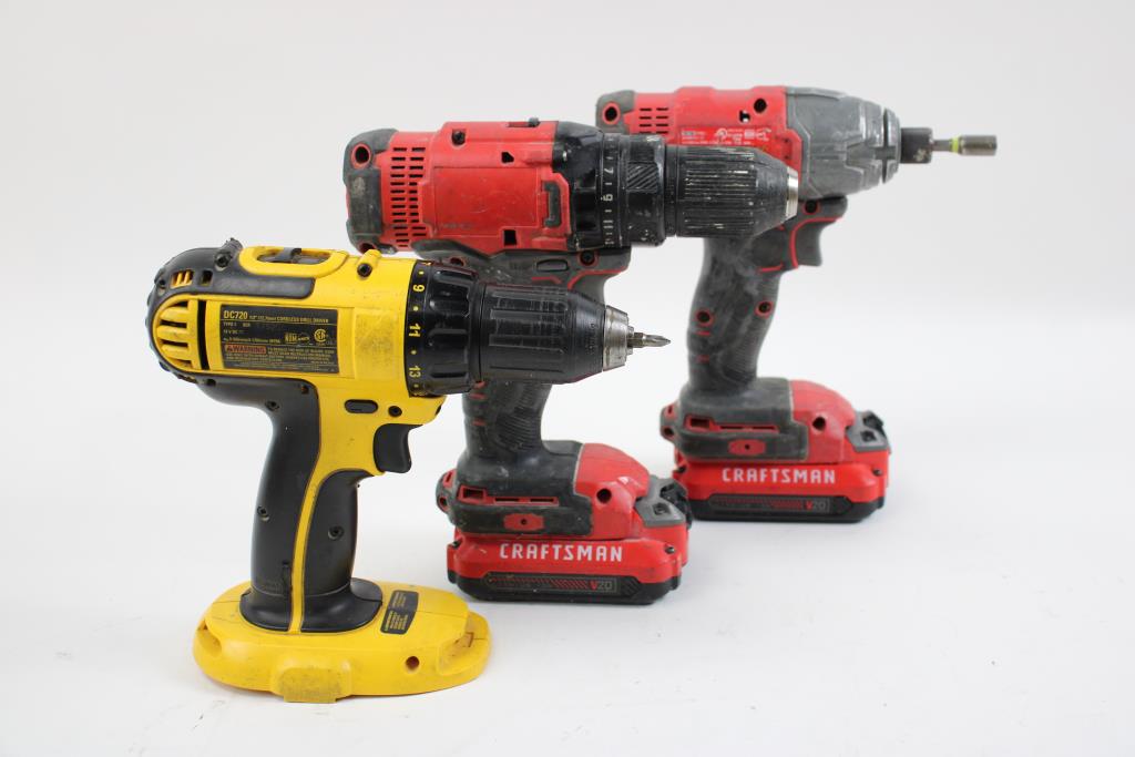 Power Tool Bulk Lot,3 Pieces Property Room