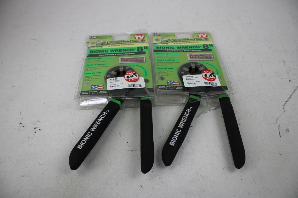 Power Torque 15" Wrench, LoggerHeadTools Bionic Wrench 8", 3 Pieces