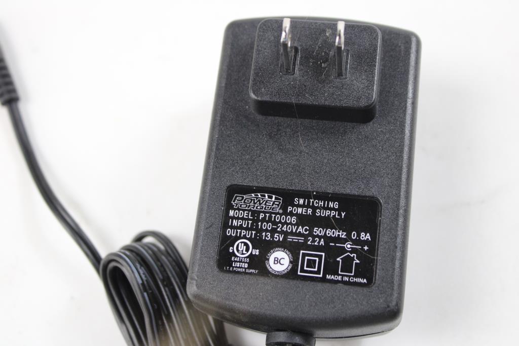 Power Torque Polisher Sander Ptt0012 Only Tool With Battery Charger Property Room