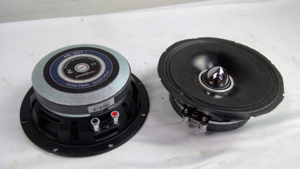 Powerbass Xtreme 4XL-65T Thin Mount Pro Audio Mid Range